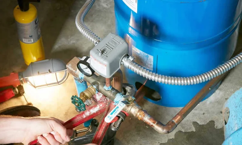 Trabajo en bomba de agua 1